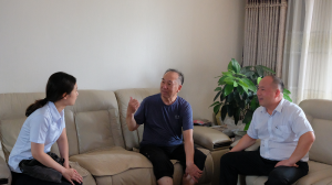 集團公司走訪慰問部隊轉業(yè)老干部！